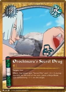 Orochimaru's Secret Drug card artwork