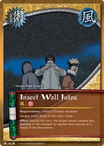Insect Wall Jutsu card artwork