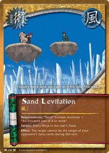 Sand Levitation card artwork