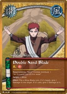 Double Sand Blade card artwork
