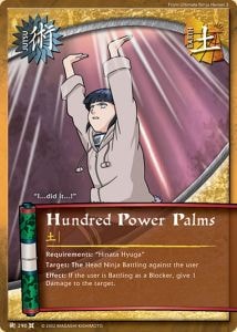 Hundred Power Palms card artwork