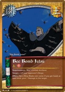 Bee Bomb Jutsu card artwork