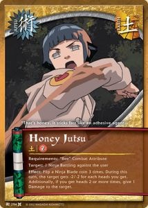 Honey Jutsu card artwork