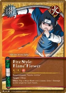 Fire Style: Flame Flower card artwork