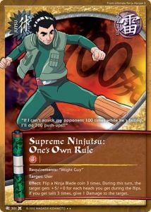 Supreme Ninjutsu: One's Own Rule card artwork