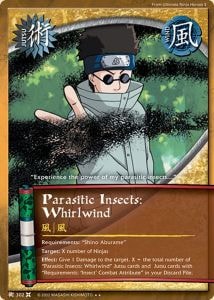 Parasitic Insects: Whirlwind card artwork