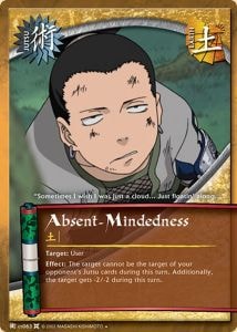 Absent-Mindedness card artwork