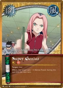 Super Genius card artwork