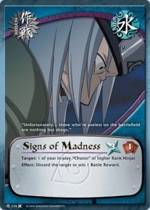 Signs of Madness card artwork