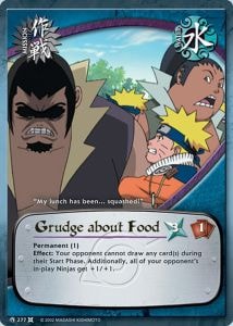Grudge about Food card artwork