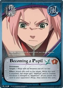 Becoming a Pupil card artwork