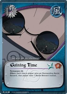 Gaining Time card artwork