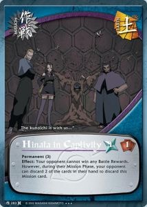 Hinata in Captivity card artwork