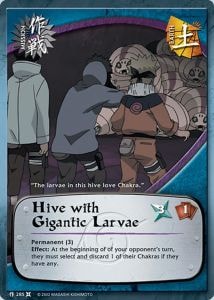 Hive with Gigantic Larvae card artwork