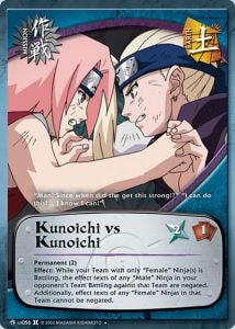 Kunoichi vs Kunoichi card artwork