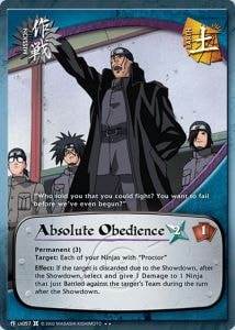 Absolute Obedience card artwork