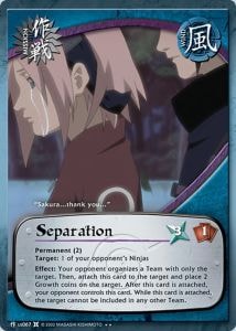 Separation card artwork