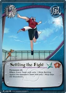 Settling the Fight card artwork