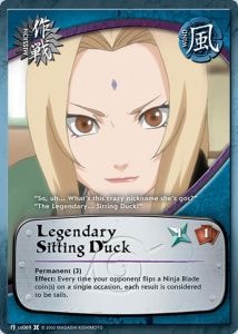 Legendary Sitting Duck card artwork