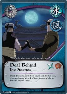 Deal Behind the Scenes card artwork