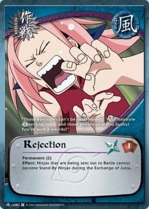 Rejection card artwork