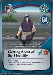 Getting Scent of the Hostility card artwork