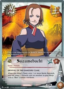 Suzumebachi card artwork