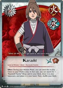 Karashi card artwork