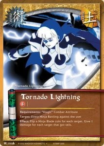 Tornado Lightning card artwork