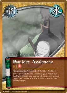 Boulder Avalanche card artwork