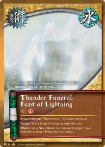 Thunder Funeral: Feast of Lightning card artwork