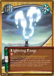 Lightning Fangs card artwork