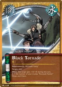 Black Tornado card artwork