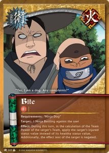 Bite card artwork