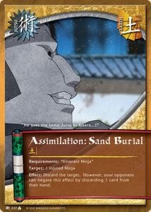 Assimilation: Sand Burial card artwork