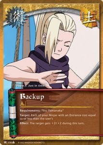 Backup card artwork