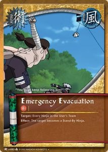 Emergency Evacuation card artwork