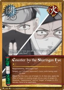 Counter by the Sharingan Eye card artwork