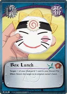 Box Lunch card artwork