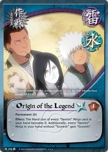 Origin of the Legend card artwork
