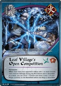 Leaf Village's Open Competition card artwork
