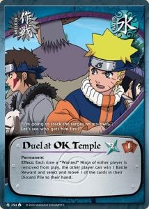 Duel at OK Temple card artwork