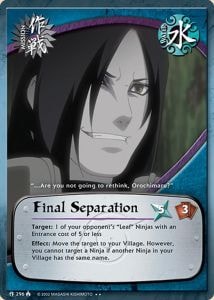 Final Separation card artwork