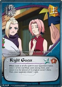 Right Guess card artwork