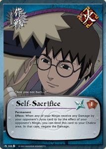 Self-Sacrifice card artwork