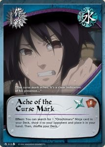 Ache of the Curse Mark card artwork