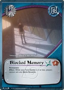 Blocked Memory card artwork