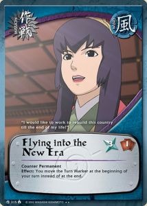Flying into the New Era card artwork