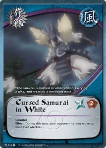 Cursed Samurai in White card artwork