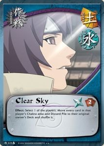 Clear Sky card artwork